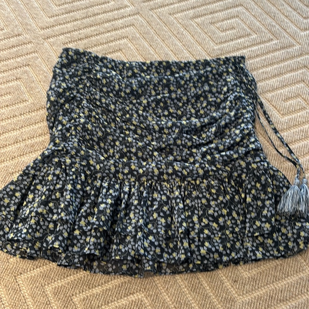 1 state size 6 floral mini skirt